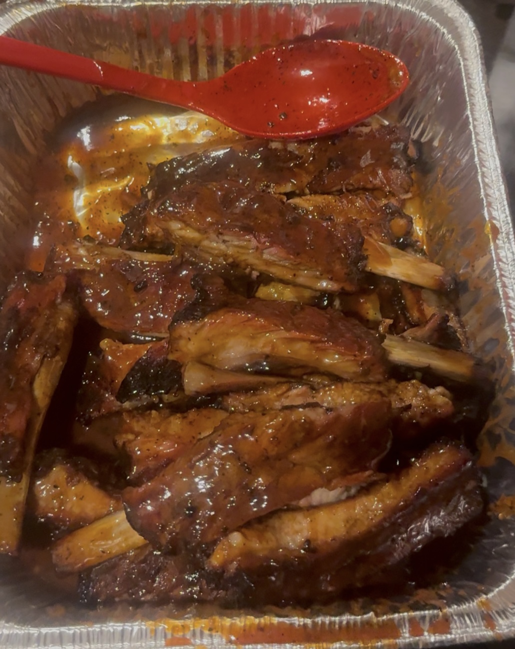 Premium slow-smoked BBQ ribs